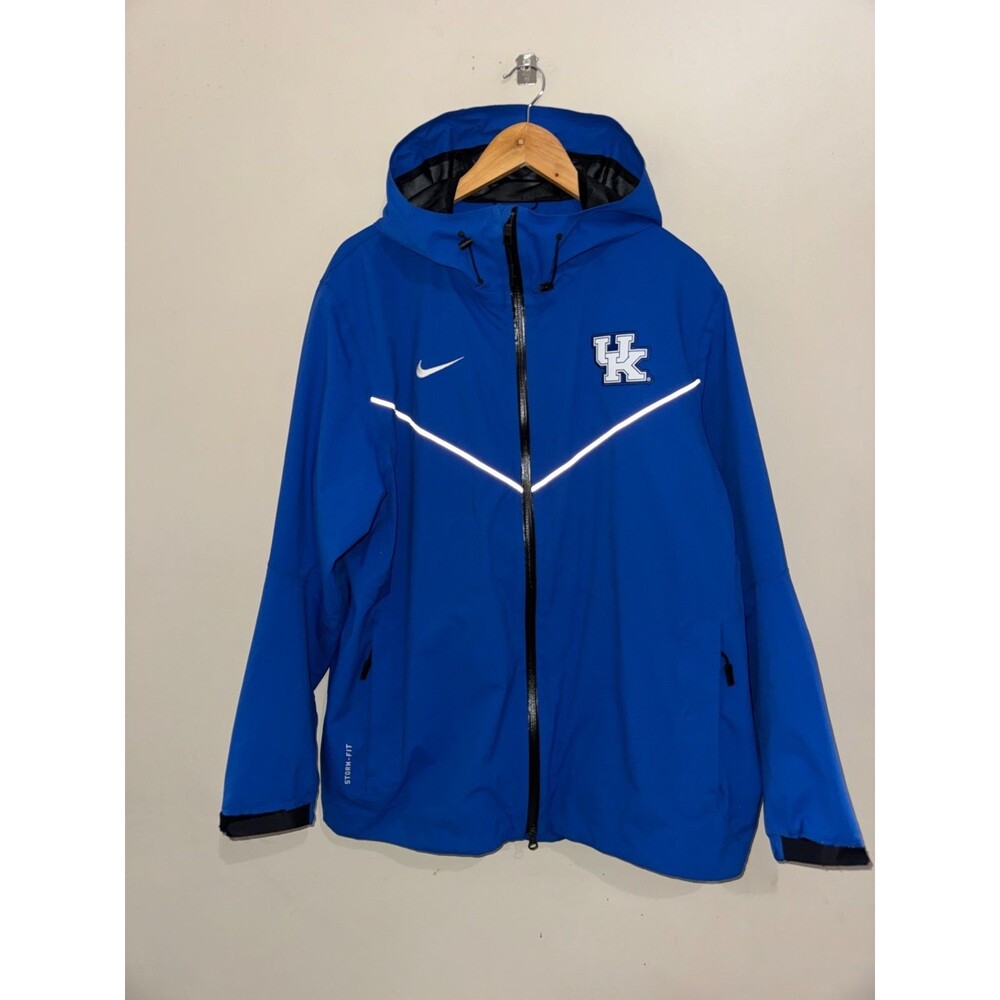 Nike Kentucky Wildcats Football Team Issue PE Storm-FIT Rain Jacket Men XL NCAA